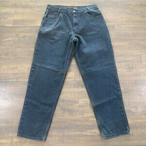 High Sierra‎ Loose Fit Baggy Jeans Mens Medium Wash Blue Size 32x32